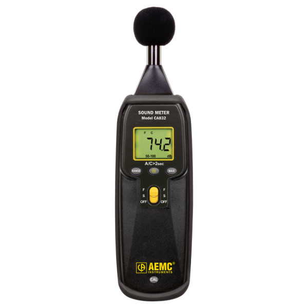 AEMC 2121.23 - Sound Level Meter Model CA832