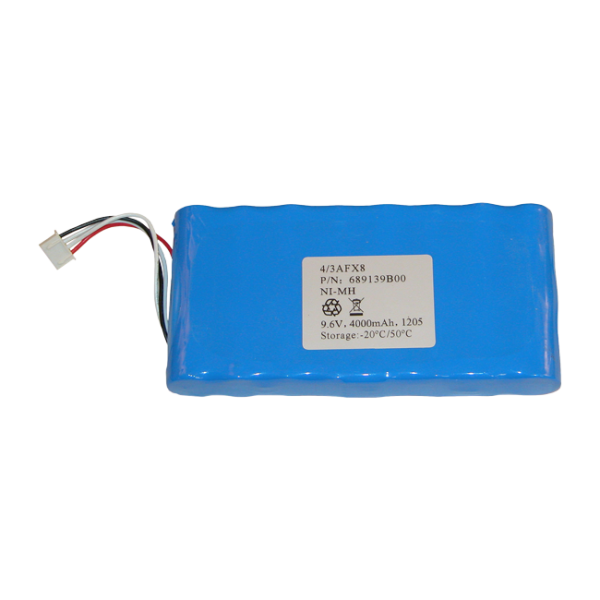 AEMC 2140.19 - Battery – Replacement 9.6V NiMH Rechargeable for Models 3945/3945-B, 6550, 6555, 8333, 8335, 8336, 8435, 8436, OX 71XX series, & C.A 6116 (Note that 2 batteries are required for Models 6550 & 6555)