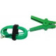 AEMC 2129.88 - Lead – Replacement, 10 ft Earth/Ground (Green) with attached Clamp for Models 6290 & 6292