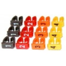 AEMC 2135.77 - Replacement – Set of 12, Color-coded GroundFlex® Rings