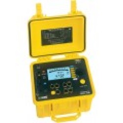 AEMC 2130.21 - Megohmmeter Model 5060 (Digital, Analog Bargraph, Backlight, Alarm, Timer, 500V, 1000V, 2500V, 5000V, Auto DAR/PI/DD, RS-232 w/DataView® Software)