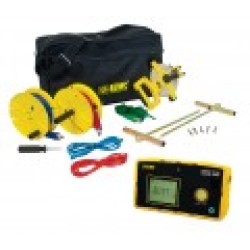 AEMC 2135.56 - Ground Resistance Tester Model 6422 Kit-150ft (Digital, 3-Point) (Cat #2135.55 & Cat #2135.35)