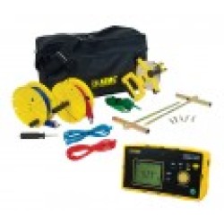 AEMC 2135.58 - Ground Resistance Tester Model 6424 Kit-150ft (Digital, 3-Point) (Cat #2135.57 & 2135.35)