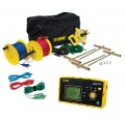 AEMC 2135.59 - Ground Resistance Tester Model 6424 Kit-300ft (Digital, 3-Point) (Cat #2135.57 & 2135.36)