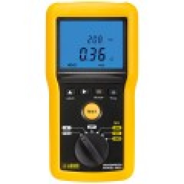 AEMC 2155.51 - Megohmmeter Model 6522 (Digital w/Analog Bargraph, 250V, 500V, 1000V, Continuity, V)