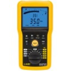 AEMC 2155.55 - Megohmmeter Model 6534 (Digital w/Analog Bargraph, Alarm, 10V, 25V, 100V, 250V, 500V, Ohm, Continuity, V, kΩ, Memory, Bluetooth)