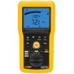 AEMC 2155.56 - Megohmmeter Model 6536 (Digital w/Analog Bargraph, Alarm, Variable 10V to 100V, Ohm, Continuity, V, kΩ)