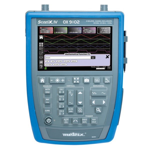 AEMC 2150.32 - Hand-Held Oscilloscope Model OX 9102 IV 100MHz (2-Channel, 100MHz)  {SPECIAL ORDER ONLY}
