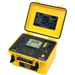 6555 - AEMC Megohmmeter :Graphical, Analog Bargraph 15kv 