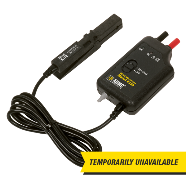 AEMC 2111.73 - DC/AC MicroProbe Model K110  (450mA, 10mV/mA)