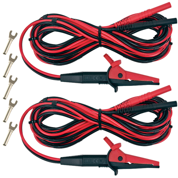 AEMC 2118.80 - Kelvin Clips 20 ft (1-10A) Replacement for Cat #2118.72