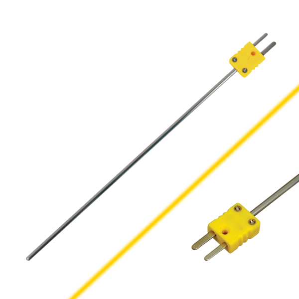 AEMC 2126.46 - Thermocouple - Needle, 7.25" x 0.5" K Type, -58° to 1292° F (for use with Models SLII L642 & CA863)