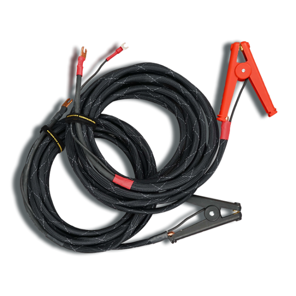 AEMC 2129.72 - Lead - Replacement, Set of 2, 25 ft Kelvin Clips (200A - Hippo) for use with Model 6292