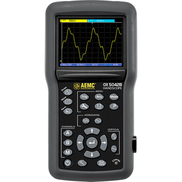 AEMC 2150.23 - Handscope Model OX 5042 Kit (2-Channel, 40MHz, MN379T, MiniFlex® 3000-24-1-1, BNC Lead)  