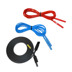 AEMC 2951.70 - Lead – Set of 3, Color-coded 10 ft Safety Leads for Models 1050 & 1060