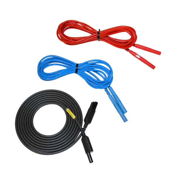 AEMC 2951.70 - Lead – Set of 3, Color-coded 10 ft Safety Leads for Models 1050 & 1060