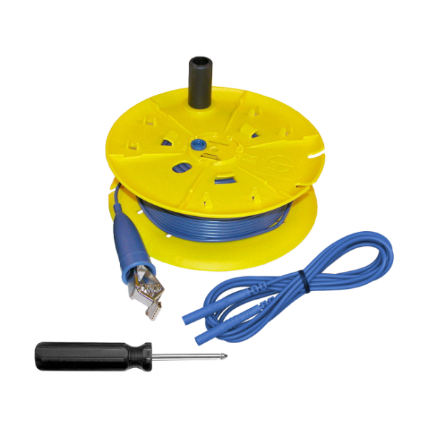 AEMC 5000.07 - Blue replacement wire (150 ft) on reel for ground resistance tester kits (models 3620, 3640, 4620, 4630, 6422 & 6424)