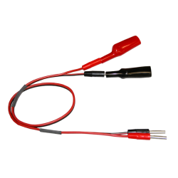 AEMC 5000.39 - Lead - replacement 2mm color-coded banana plugs w/clips for model CA7027