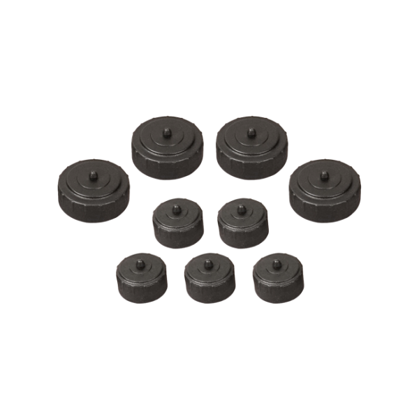 AEMC 5000.67 - Caps - replacement caps (set 4-lg, 5-sm) for PowerPad III models 8435, 8436, PEL 105, & PEL 115