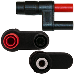 AEMC 2118.46 - Adapter – Banana (Female) – BNC (Male) (XM-BB) 600V CAT III