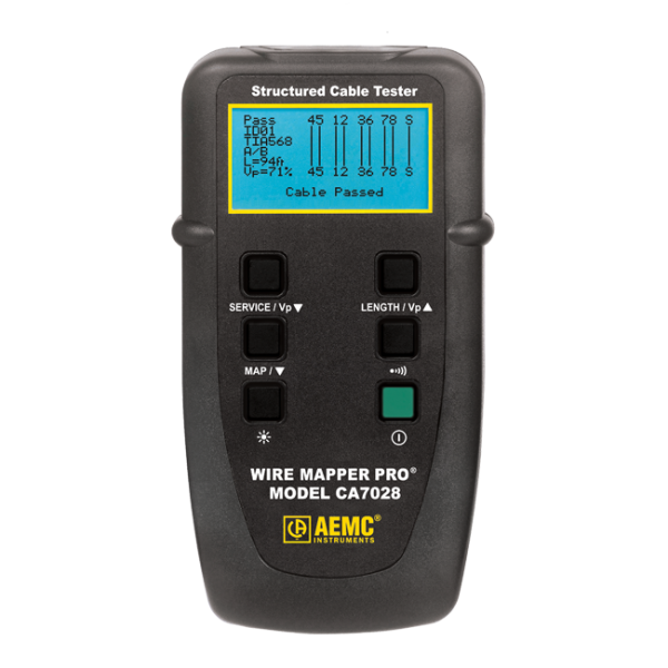 AEMC 2127.82 - Wire Mapper Pro Model CA7028 (LAN Cable Tester)
