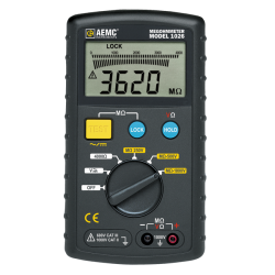 AEMC 2117.72 - Megohmmeter Model 1026 (Digital 250V, 500V, 1000V, 4000W, V) 