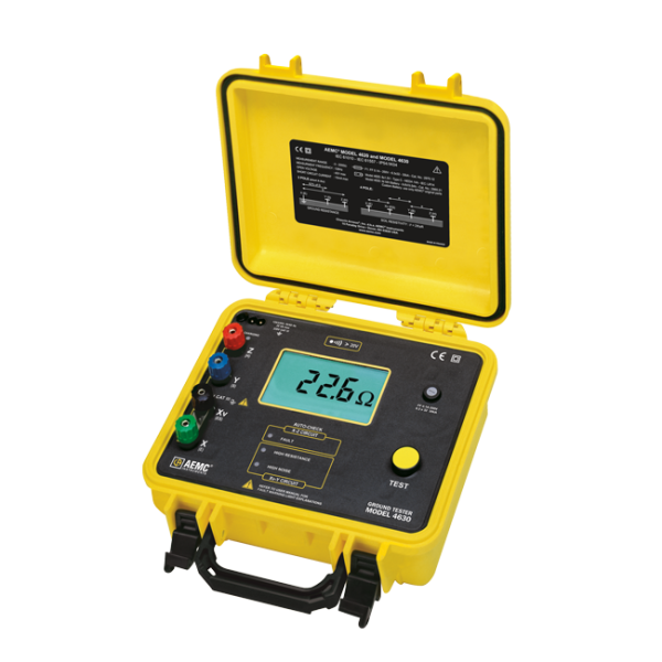AEMC 2135.22 - Ground Resistance Tester Model 4630 Kit-150ft (Cat #2130.44 & Cat. #2135.35)