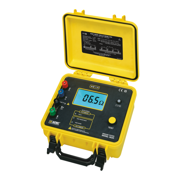 AEMC 2135.19 - Ground Resistance Tester Model 4620 Kit-150ft (Cat #2130.43 & Cat. #2135.35)