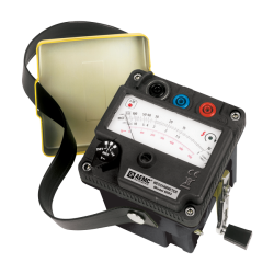 AEMC 2126.52 - Megohmmeter Model 6503 (Hand-cranked, 250V, 500V, 1000V) Replacement for Cat #1326.02
