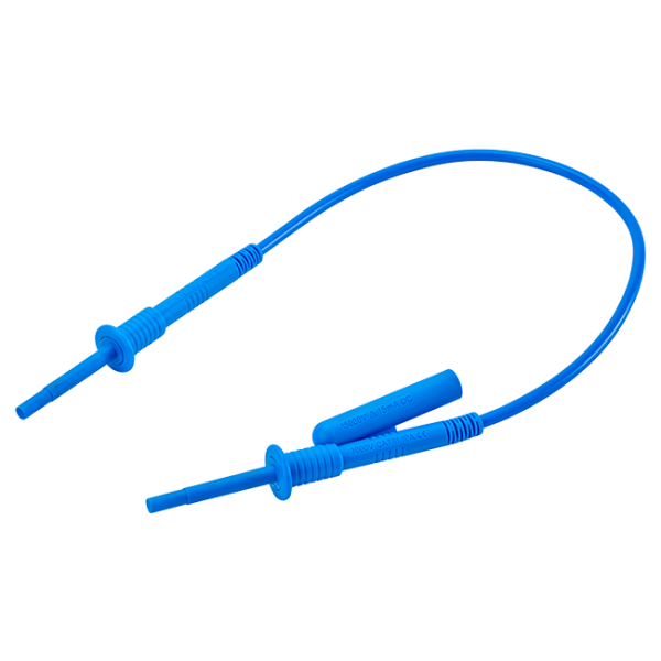 AEMC 2151.37 - Lead – Replacement 1.5 ft 15kV Blue Jumper Lead for Megohmmeter Models 6550 & 6555 Replacement for Cat #2151.15