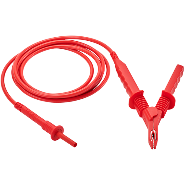 AEMC 2151.40 - Lead - One 45 ft 15kV Red w/integral clip for use with Models 6550 & 6555  Replacement for Cat #2151.23