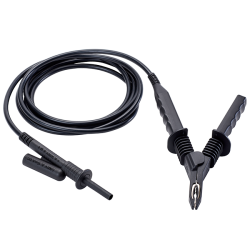 AEMC 2151.41 - Lead - One 45 ft 15kV Black guard w/integral clip for use with Models 6550 & 6555  Replacement for Cat #2151.21
