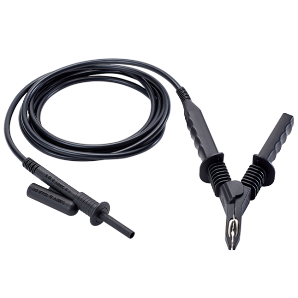 AEMC 2151.41 - Lead - One 45 ft 15kV Black guard w/integral clip for use with Models 6550 & 6555  Replacement for Cat #2151.21