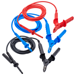 AEMC 2151.32 - Lead – Set of 3, 25 ft 5kV safety w/clips for Megohmmeter Models 5050, 5060, 5070, & 6505  Replacement for Cat #2119.86
