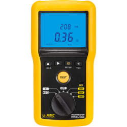 AEMC 2155.51 - Megohmmeter Model 6522 (Digital w/Analog Bargraph, 250V, 500V, 1000V, Continuity, V)