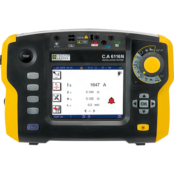 AEMC 2138.06 - Multi-Function Installation Tester Model C.A 6116N (US) {includes DataView® Software}
