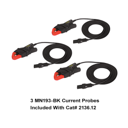 AEMC 2136.12 - PowerPad® III Model 8333 w/3 MN193-BK Probes Replacement for Model 3945-B Series