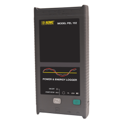 AEMC 2137.51 - Power & Energy Logger Model PEL 102 (No LCD, w/3 MA193-10-BK Sensors) {ETL}