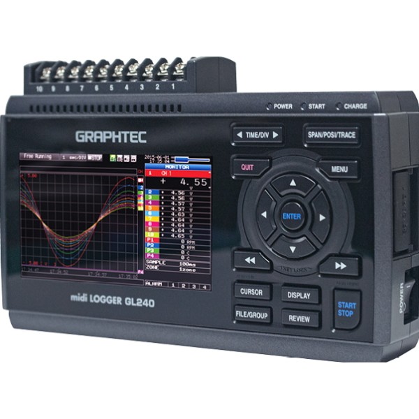 GL240 -  GRAPHTEC Compact 10 Channel Data Logger