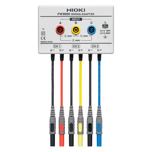 PW9001 - HIOKI Wiring Adapter for PW3198 (3P4W)