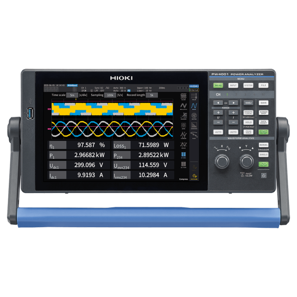 PW4001-04- HIOKI Portable 4-channel power analyzer - 	External power source