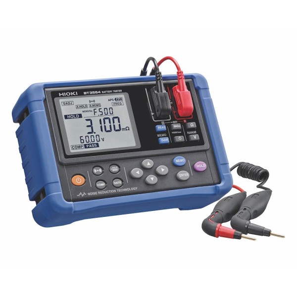 BT3554 (Rental) - HIOKI Battery Tester - L-shaped leads
