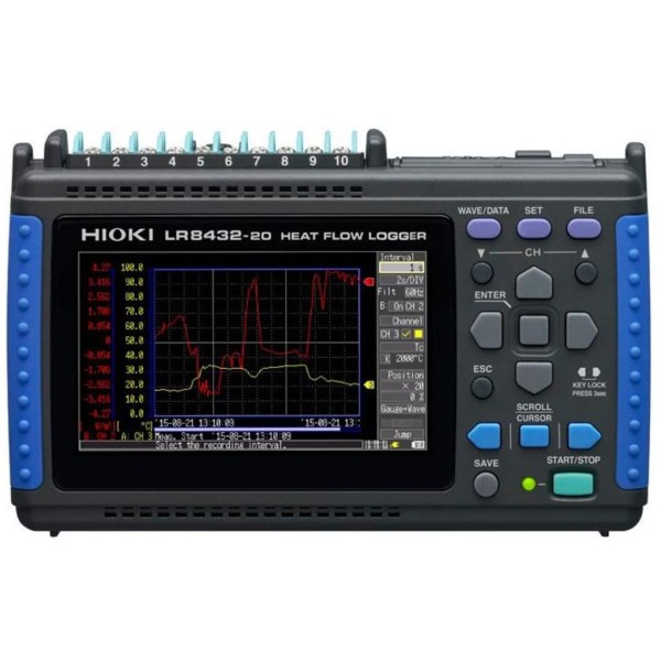 LR8432-20 - HIOKI Heat Flow Logger
