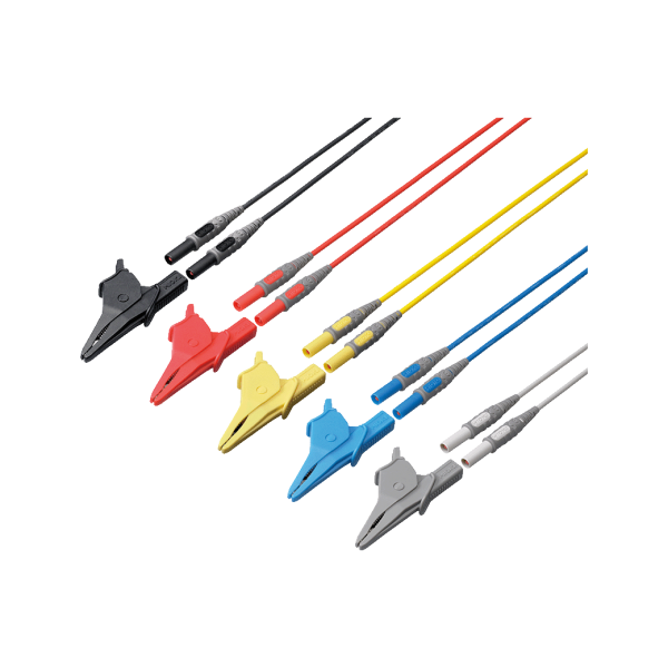 L1000-05 - HIOKI Voltage Cable Set Red, Yellow, Blue, Gray, Black) L1000-05 - HIOKI Voltage Cable Set Red, Yellow, Blue, Gray, Black)