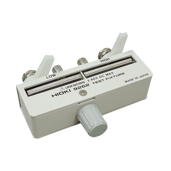 9262 - HIOKI Test Fixture for LCR Vise Clamp
