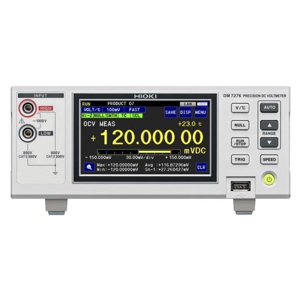DM7276-01 - HIOKI Precision DC Voltmeter  (9 PPM)