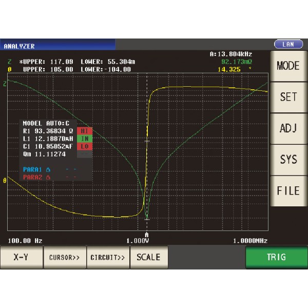 IM9000 - HIOKI Equivalent Circuit Analysis Firmware for IM3570