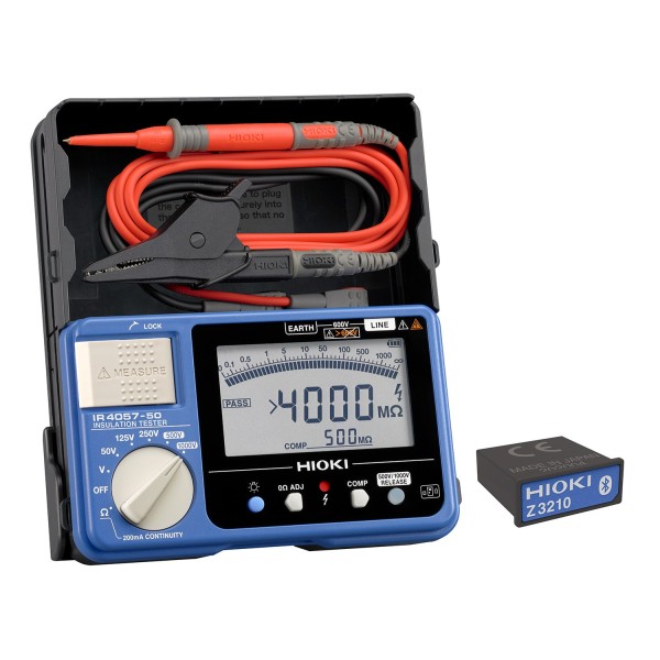 IR4057-90 - HIOKI INSULATION TESTER/WIRELESS ADAPTER