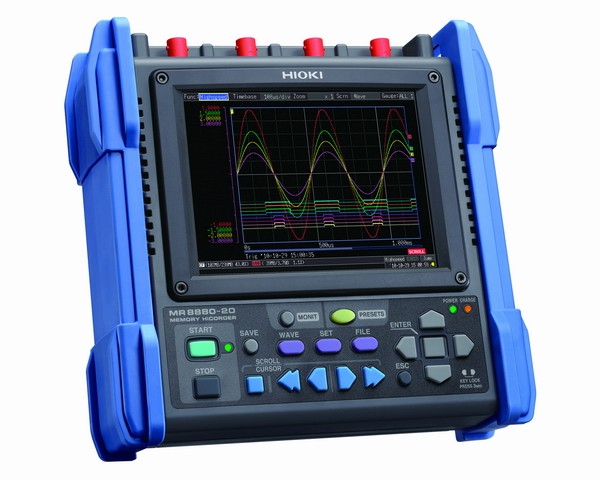 MR8880-20 - HIOKI High Speed Portable   Memory Recorder, 4Ch