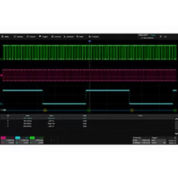 SDS3000HD-I2S - Siglent Oscilloscope Option - I2S trigger & decode (software)